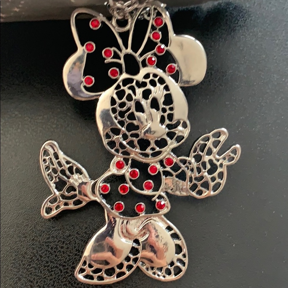 Shanghai Disney Exclusive Minnie Necklace Rare